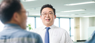 HUSTEEL CEO message