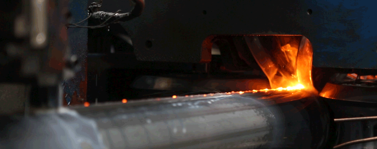 HUSTEEL pipe manufacturing line