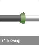 24. Blowing